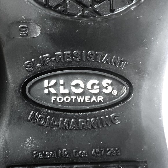 New Klogs Boca Black Work Nursing Klog Clog Size 9 - Picture 12 of 12